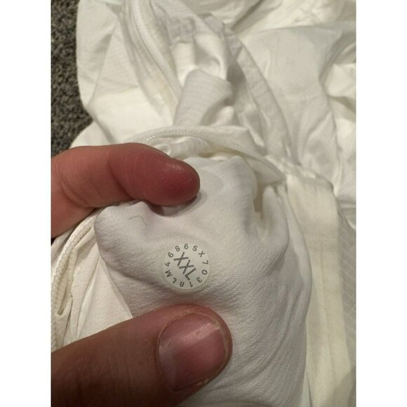 Lululemon Active Jacket White XXL EUC - Picture 6 of 6